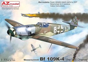 Messerschmitt Bf 109K-4 `The Last Chance` (Plastic model)