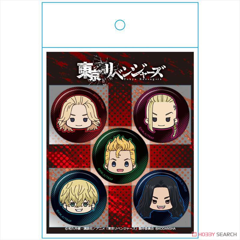 TV Animation [Tokyo Revengers] Churu Chara Mini Can Badge (Set of 5) (Anime Toy) パッケージ1