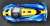 マクラーレン P1 GTR ブルー/イエロー (ミニカー) 商品画像4