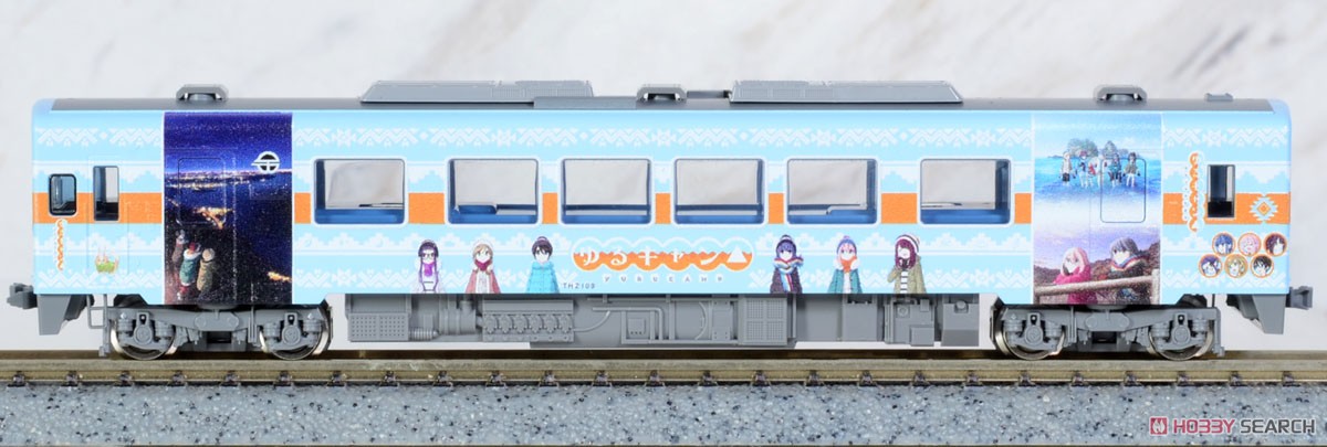 Tenryu Hamanako Railway Type TH2100 (#TH2109, Yurucamp Tenhama Line Wrapping Train) (Model Train) Item picture1