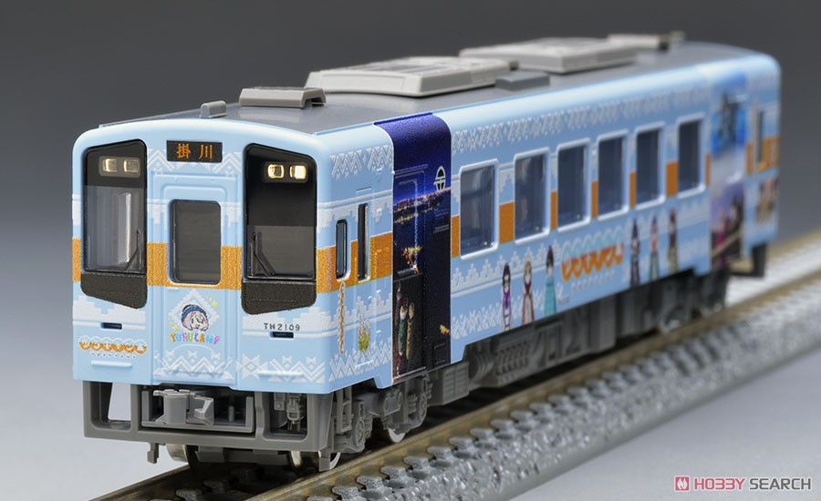 Tenryu Hamanako Railway Type TH2100 (#TH2109, Yurucamp Tenhama Line Wrapping Train) (Model Train) Item picture6