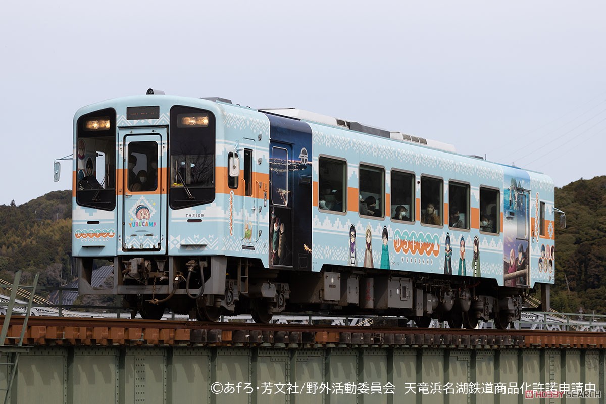 Tenryu Hamanako Railway Type TH2100 (#TH2109, Yurucamp Tenhama Line Wrapping Train) (Model Train) Other picture4