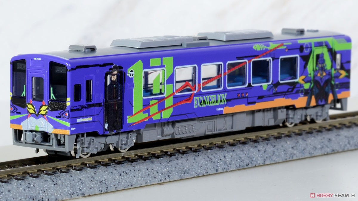 Tenryu Hamanako Railway Type TH2100 (#TH2111, Evangelion Wrapping Train) (Model Train) Item picture2