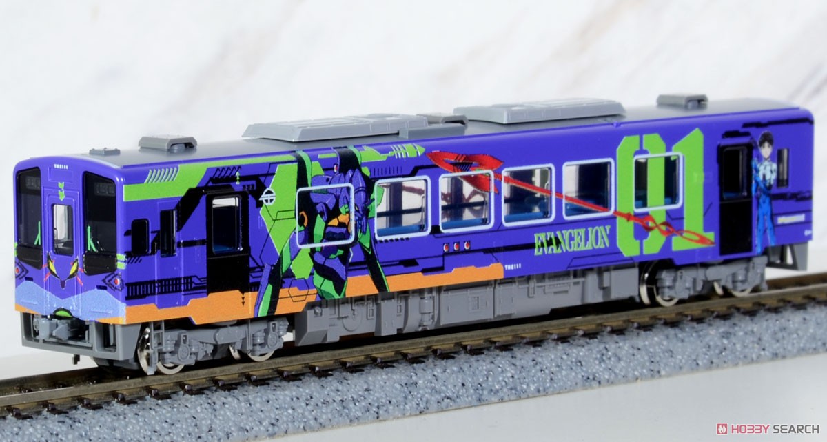 Tenryu Hamanako Railway Type TH2100 (#TH2111, Evangelion Wrapping Train) (Model Train) Item picture3