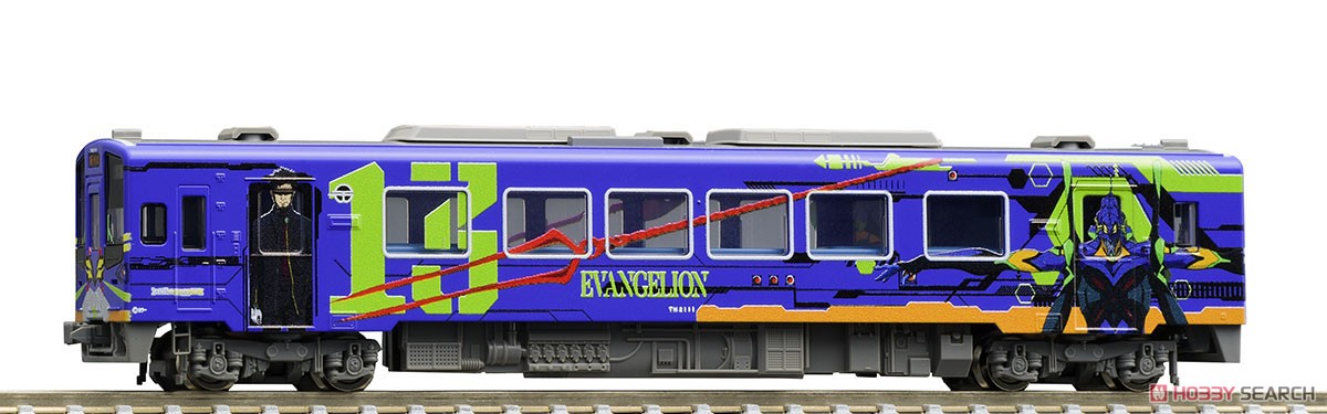 Tenryu Hamanako Railway Type TH2100 (#TH2111, Evangelion Wrapping Train) (Model Train) Item picture4