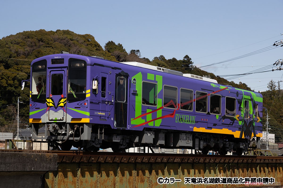 Tenryu Hamanako Railway Type TH2100 (#TH2111, Evangelion Wrapping Train) (Model Train) Other picture4