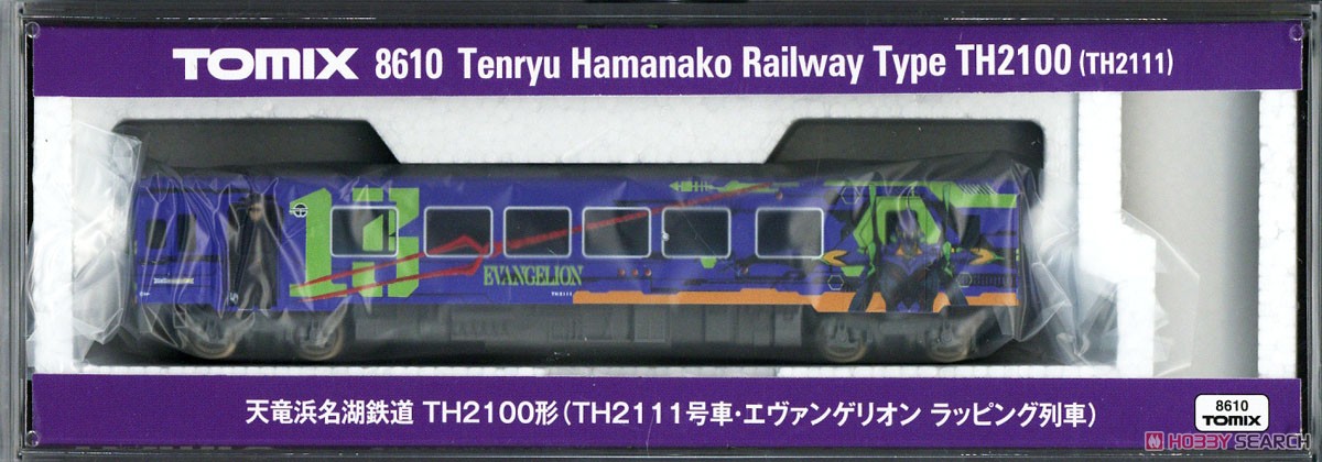 天竜浜名湖鉄道 TH2100形 (TH2111号車・エヴァンゲリオン ラッピング列車) (鉄道模型) パッケージ1