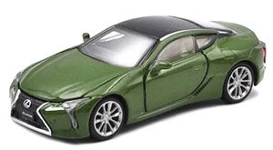 Lexus LC500 Green (Clamshell Package) (Diecast Car)