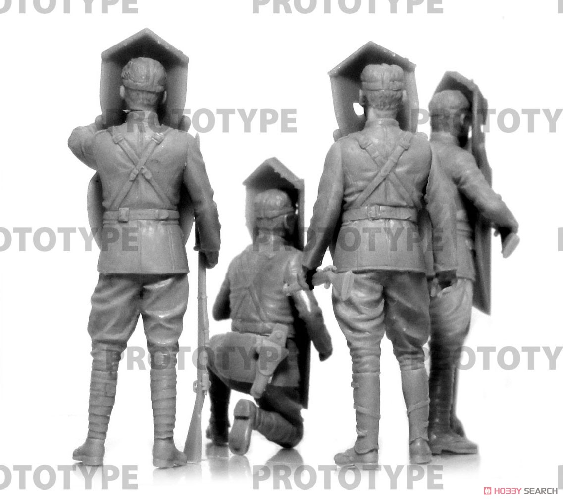 ブリュスターボディーシールド装備 アメリカ歩兵 (プラモデル) 商品画像3