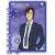 Detective Conan Acrylic Die-cut Pass Case Kenji Hagiwara Night Sky Ver. (Anime Toy) Item picture1