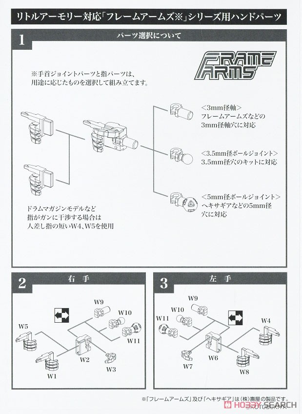 [DCML01] Assault Set A (Plastic model) Assembly guide5