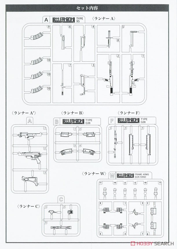 [DCML01] Assault Set A (Plastic model) Assembly guide6