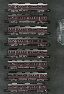 Hankyu Series 6000 Kobe Line 6050 Formation Eight Car Formation Set (w/Motor) (8-Car Set) (Pre-colored Completed) (Model Train)