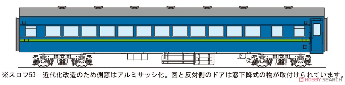 16番(HO) スロフ53 コンバージョンキット (組み立てキット) (鉄道模型) その他の画像1