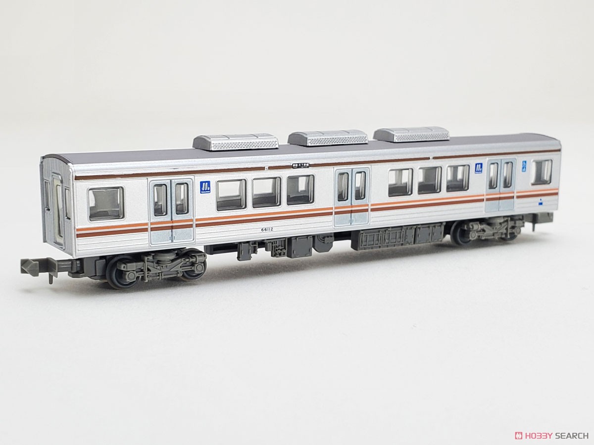 The Railway Collection Osaka Metro Series 66 Non-Renewaled Car (Sakaisuji Line Formation 12) Standard Four Car Set (Basic 4-Car Set) (Model Train) Item picture10