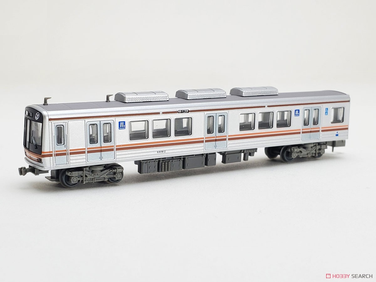 The Railway Collection Osaka Metro Series 66 Non-Renewaled Car (Sakaisuji Line Formation 12) Standard Four Car Set (Basic 4-Car Set) (Model Train) Item picture11