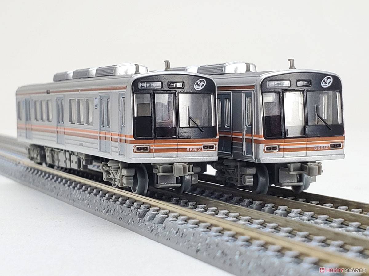 The Railway Collection Osaka Metro Series 66 Non-Renewaled Car (Sakaisuji Line Formation 12) Standard Four Car Set (Basic 4-Car Set) (Model Train) Item picture13