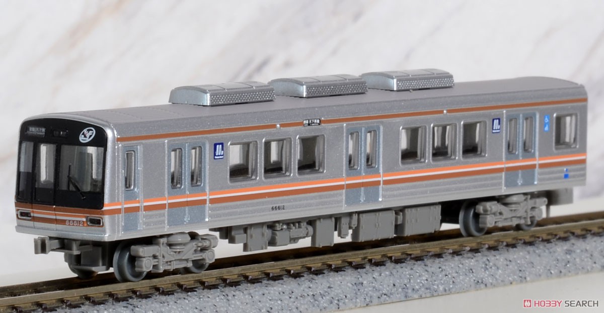 The Railway Collection Osaka Metro Series 66 Non-Renewaled Car (Sakaisuji Line Formation 12) Standard Four Car Set (Basic 4-Car Set) (Model Train) Item picture2