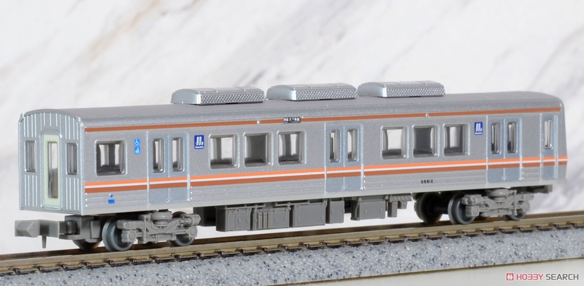 The Railway Collection Osaka Metro Series 66 Non-Renewaled Car (Sakaisuji Line Formation 12) Standard Four Car Set (Basic 4-Car Set) (Model Train) Item picture3