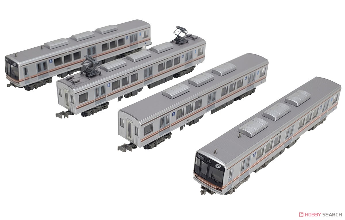 The Railway Collection Osaka Metro Series 66 Non-Renewaled Car (Sakaisuji Line Formation 12) Standard Four Car Set (Basic 4-Car Set) (Model Train) Item picture7