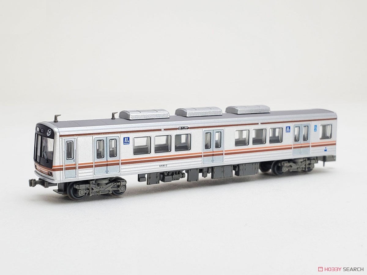 The Railway Collection Osaka Metro Series 66 Non-Renewaled Car (Sakaisuji Line Formation 12) Standard Four Car Set (Basic 4-Car Set) (Model Train) Item picture8