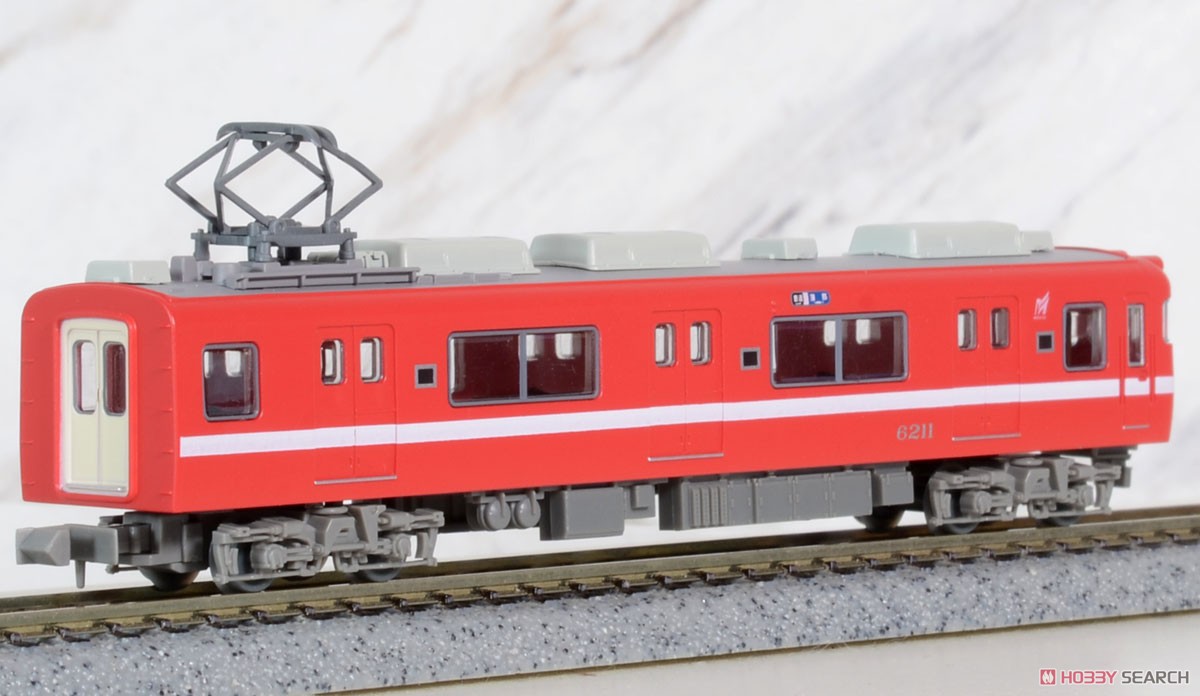 The Railway Collection Nagoya Railway Series 6000 (Revival White Stripe, Formation 6011) (2-Car Set) (Model Train) Item picture3