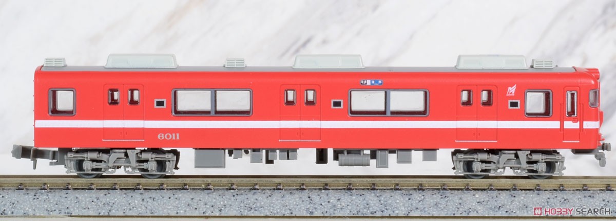 The Railway Collection Nagoya Railway Series 6000 (Revival White Stripe, Formation 6011) (2-Car Set) (Model Train) Item picture4