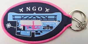 Embroidery Centrair Oval Red (Military Diecast)