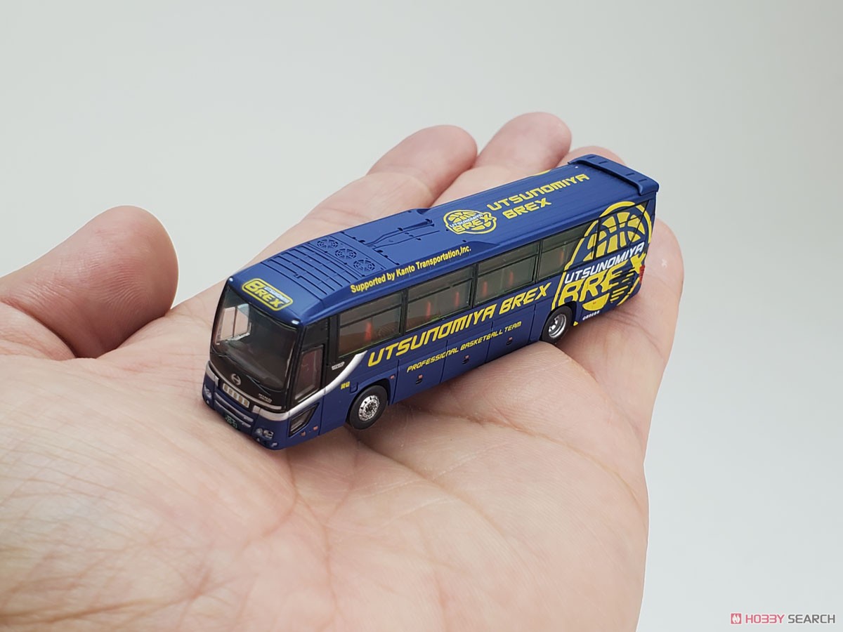 ザ・バスコレクション 関東自動車 宇都宮ブレックスチームバス (鉄道模型) その他の画像1
