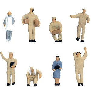 The Human 138 People of Factory (Model Train)
