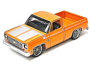 1980 Chevrolet Silverado Orange (Diecast Car)