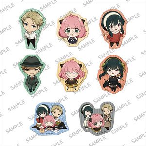 Spy x Family Clear Clip Badge (Set of 8) (Anime Toy)