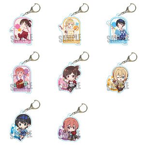 Trading Acrylic Key Ring Rent-A-Girlfriend Apron Ver. (Set of 8) (Anime Toy)