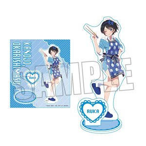 Acrylic Stand Rent-A-Girlfriend Ruka Sarashina Apron Ver. (Anime Toy)