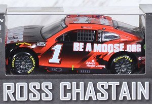 `ロス・チャスティン` #1 MOOSE FRATERNITY シボレー カマロ NASCAR 2022 GEICO 500 ウィナー (ミニカー)