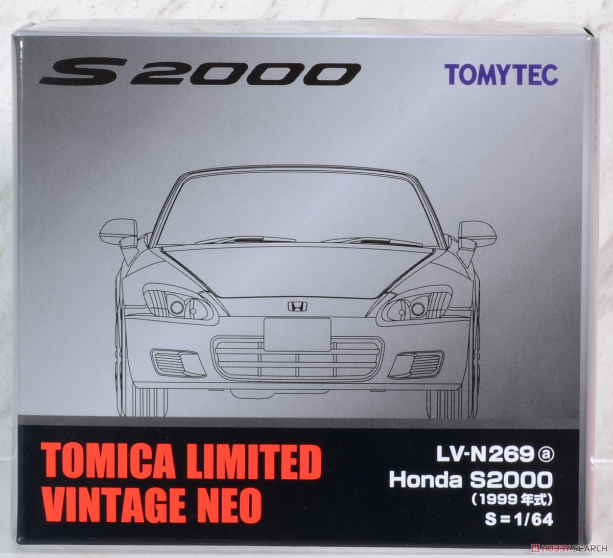 TLV-N269a Honda S2000 1999 (Silver) (Diecast Car) Package1