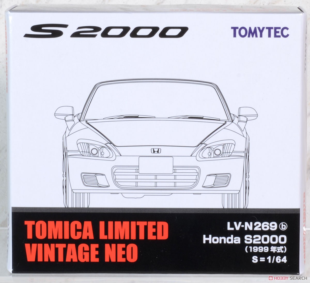 TLV-N269b ホンダS2000 99年式 (白) (ミニカー) パッケージ1