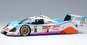 Toyota TS010 `Toyota Team Tom`s - ZENT` Le mans 24h 1992 No.8 (Diecast Car)