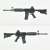 1/12 Little Armory (LABC01) M4 Assault Rifle (Plastic model) Item picture2