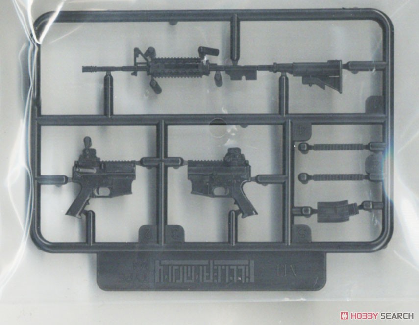 1/12 Little Armory (LABC01) M4 Assault Rifle (Plastic model) Contents1