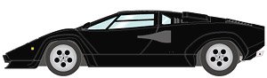 Lamborghini Countach LP5000 QV 1985 ブラック (ミニカー)