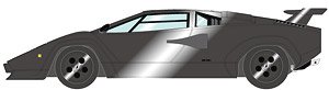 Lamborghini Countach LP5000 QV 1985 Silver (Rear Wing) (Diecast Car)