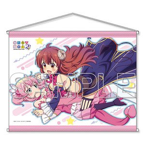 [The Demon Girl Next Door 2-Chome] Shamiko & Momo B2 Tapestry (Anime Toy)