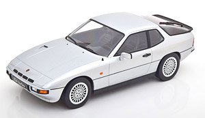 Porsche 924 Turbo 1986 Silver (Diecast Car)