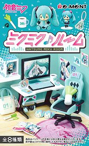 Hatsune Miku Miku Miku Room (Set of 8) (Anime Toy)