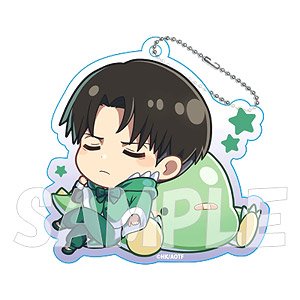 進撃の巨人 ぎゃおコレ アクリルキーホルダー リヴァイ (キャラクターグッズ)