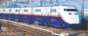 (HO) J.R. East Shinkansen Series E1 `MAX` 2nd Edition New Color Twelve Car Full Set Finished Model w/Interior (12-Car Set) (Pre-Colored Completed) (Model Train)