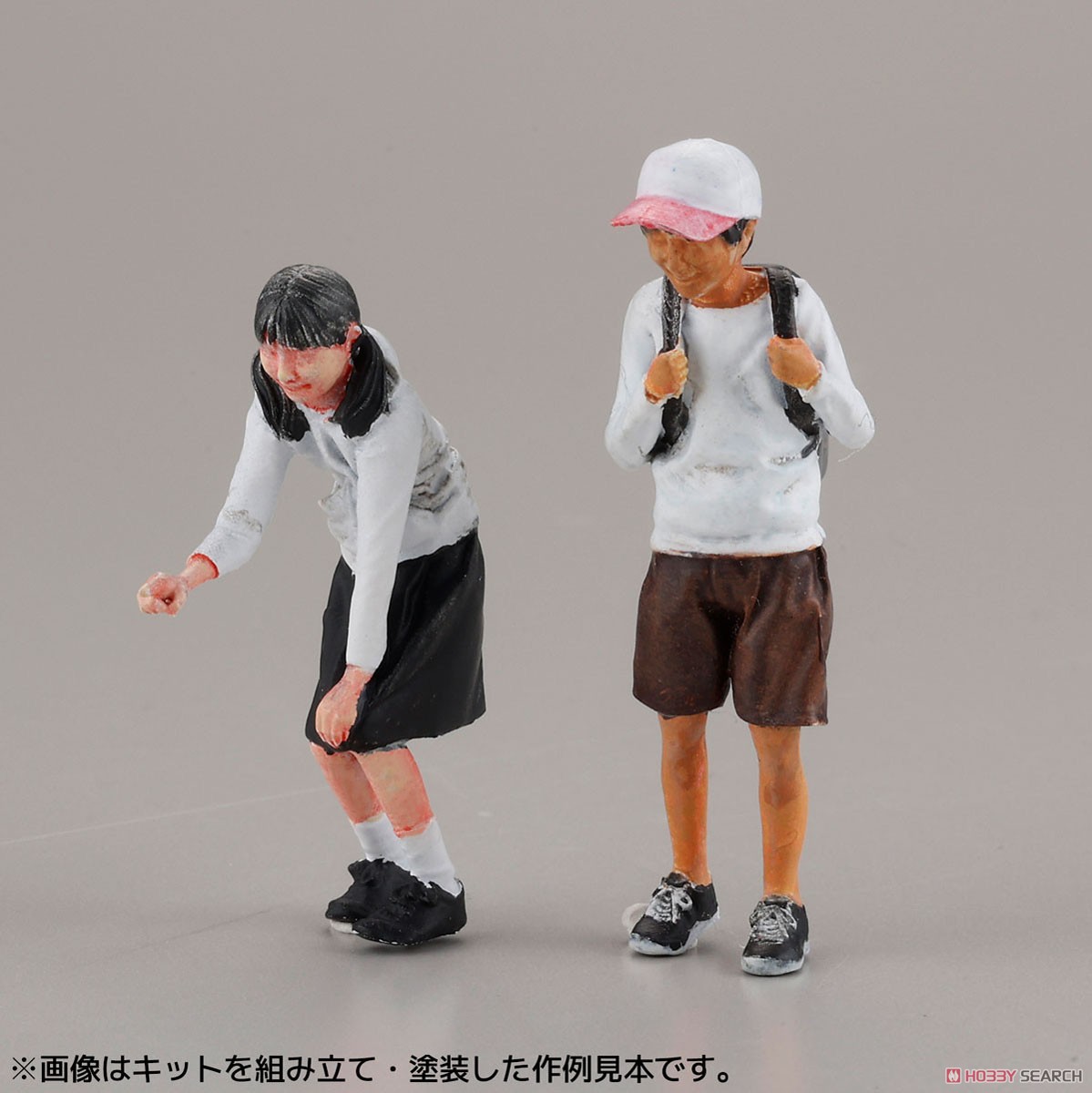 Artpla Tourists and Giraffe Set (Plastic model) Item picture6