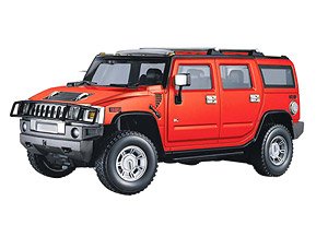 R/C Hummer H2 (Red) (RC Model)