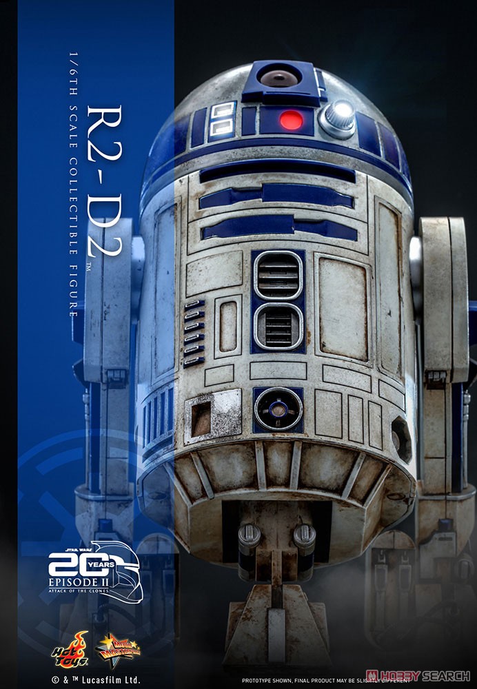 【ムービー・マスターピース】 『スター・ウォーズ エピソード2/クローンの攻撃』 1/6スケールフィギュア R2-D2 (完成品) 商品画像1